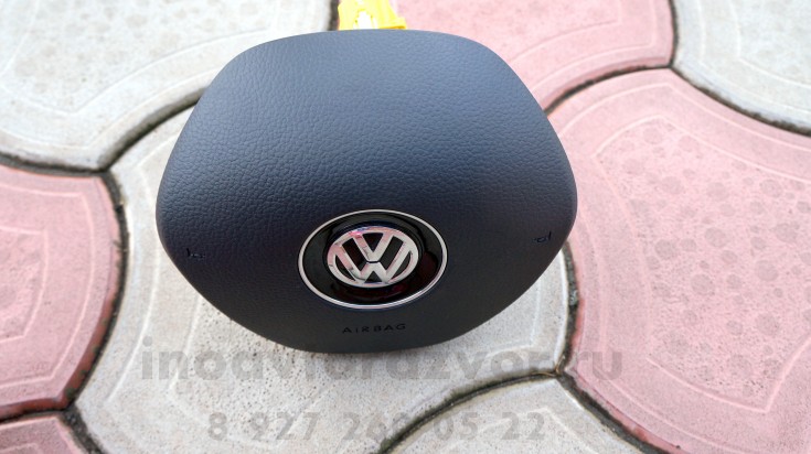 Подушка безопасности в руль 5C6880201D для Volkswagen Jetta 6 2011 - наст. время (2015 г.в.) в Самаре