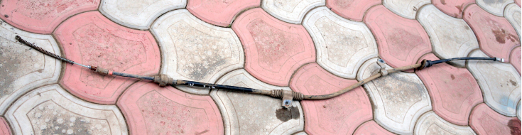 Трос ручника правый  для Митсубиси Ланцер 10 / Mitsubishi Lancer  2007 г.в. - наст. Время в Самаре