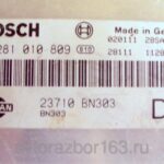 Блок управления двигателем (ЭБУ двигателя) NISSAN 23710 BN303 D3 для Ниссан Алмера Н16 / Nissan Almera N16 в Самаре