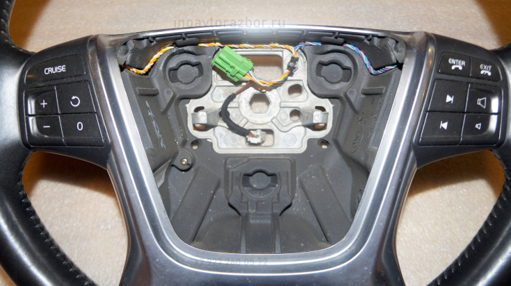 Руль (рулевое колесо) без подушки мульти кожа  для Вольво ХС60 / Volvo XC60 в Самаре