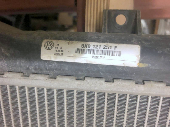 Радиатор кондиционера (конденсер)   для Шкода Октавия А5 / Skoda Octavia A5 в Самаре