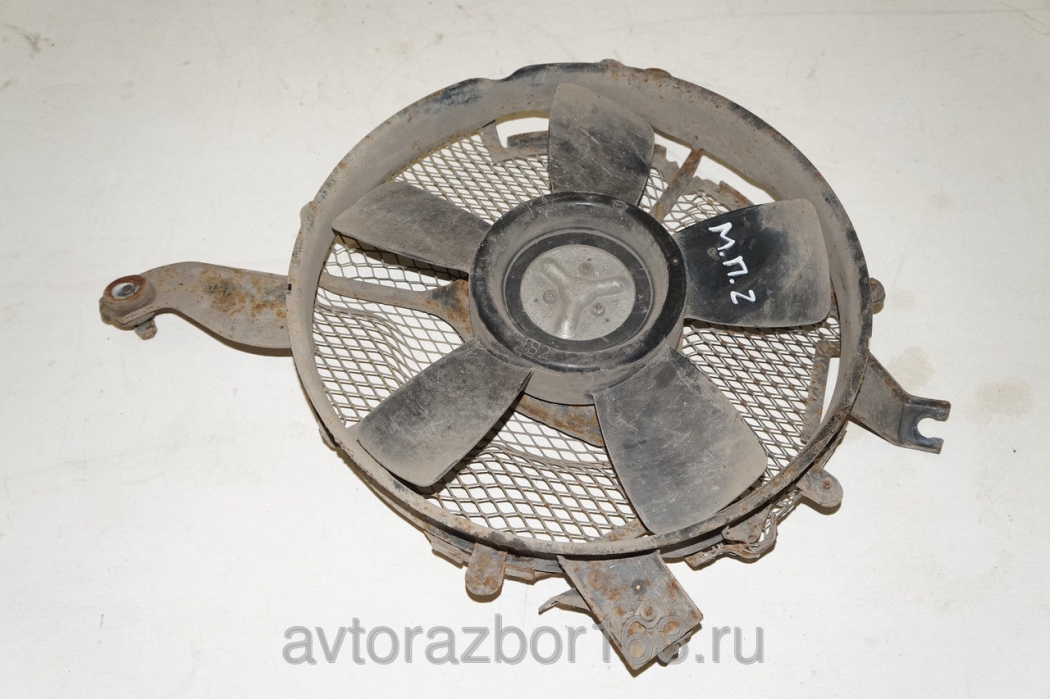 Вентилятор радиатора кондиционера с диффузором для Митсубиси Паджеро 2 / Mitsubishi Pajero ll в Самаре