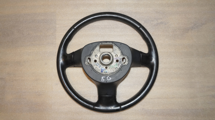 Руль (рулевое колесо) кожа  для Фольсваген Пассат Б6 / Volkswagen Passat B6 в Самаре