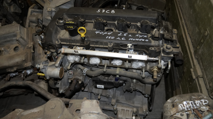 Двигатель в сборе как на фото  для Форд Мондео 5 / Ford Mondeo 5 в Самаре