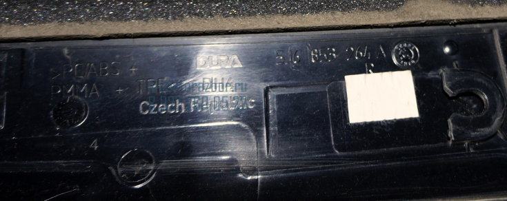 Накладка наружная кузовная передней стойки правая  Шкода Фабия / Skoda Fabia в Самаре