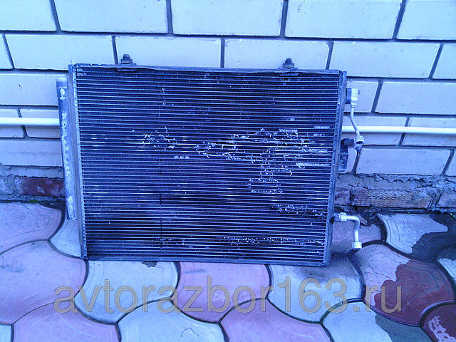 Радиатор кондиционера (конденсер)  для Митсубиси Паджеро 3 / Pajero III в Самаре