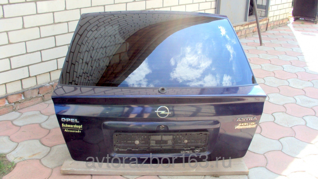 Дверь багажника со стеклом для Опель Астра Г / Opel Astra G в Самаре