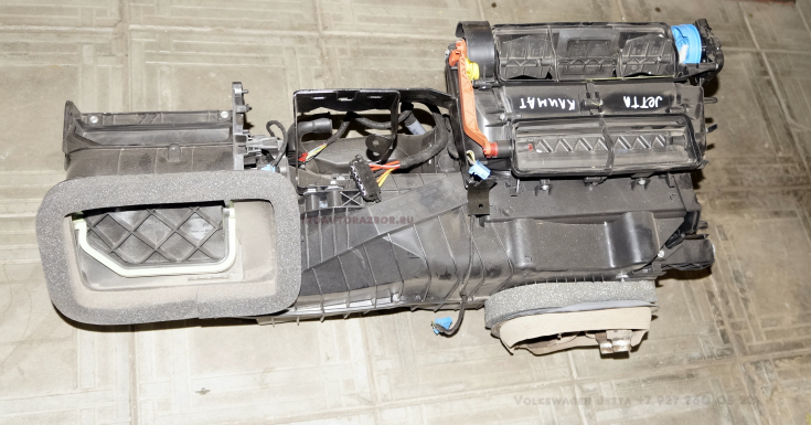 Радиатор кондиционера (испаритель)  Фольксваген Джетта 6 / Volkswagen Jetta 6 в Самаре