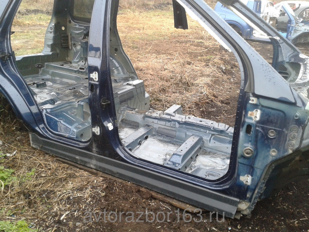 Накладка наружная порога пластиковая для Ленд Ровер Фриландер 2 / Land Rover Freelander II в Самаре