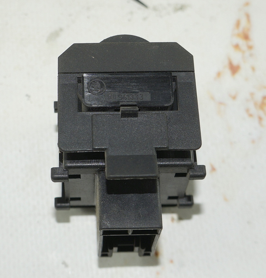 Кнопка регулировки корректора фар 1Z0941333 для Шкода Октавия А5 / Skoda Octavia A5 2004 - 2013 г.в. — изображение 4