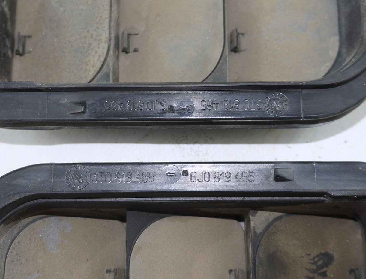 Решетка вентиляционная пара 3T0819465 для Шкода Октавия А5 / Skoda Octavia A5 2004 - 2013 г.в. — изображение 3