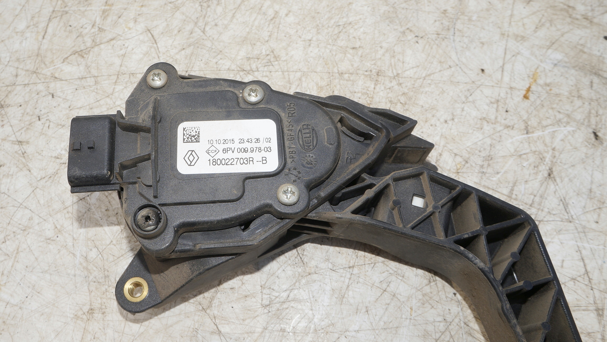 Педаль газа 180022703R для Рено Сандеро / Renault Sandero 2 2013-2018 — изображение 2