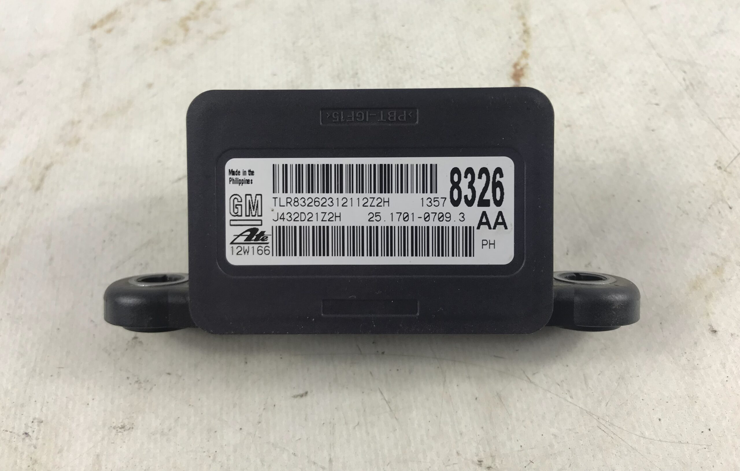 Датчик ускорения шевроле круз 16904034 (1)