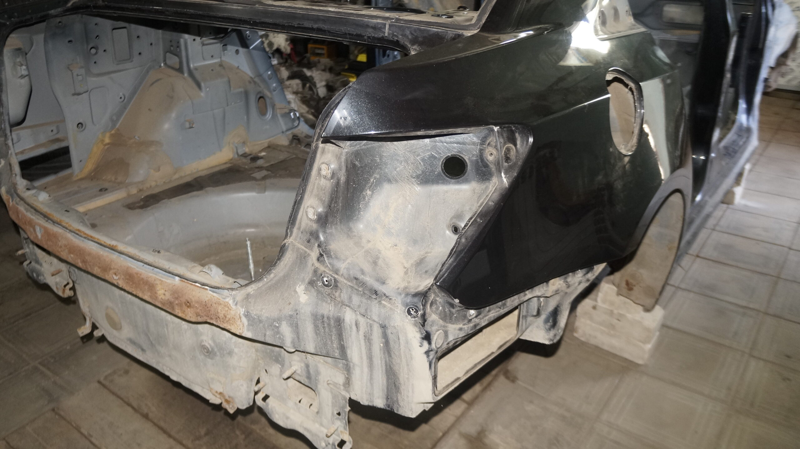 Кузов задняя правая четверть шевроле круз 16904083