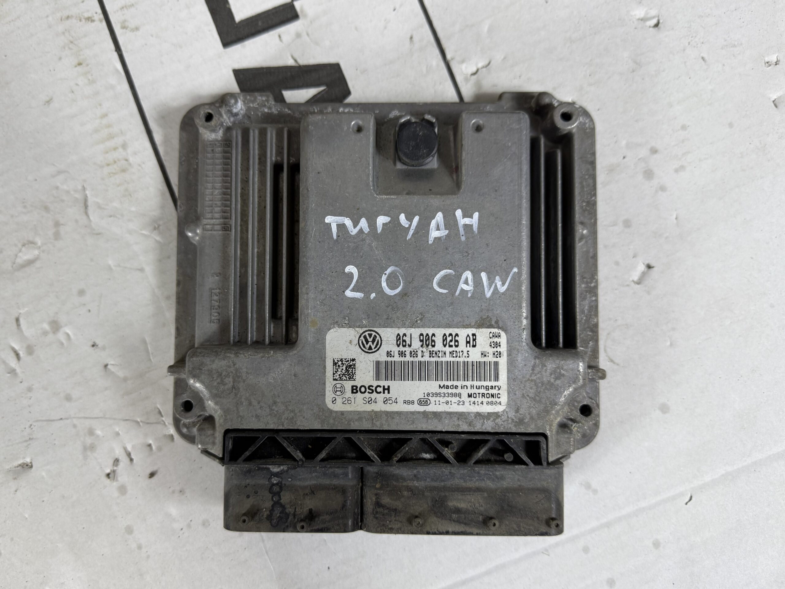 Блок управления двигателем (эбу двигателя) vw tiguan i 2007 2011 17102024 (1)