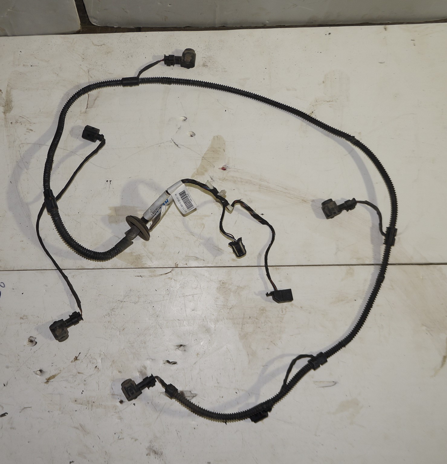 Датчик парктроника задний комплект с поводкой vw tiguan i 2007 2011 17102050 (1)