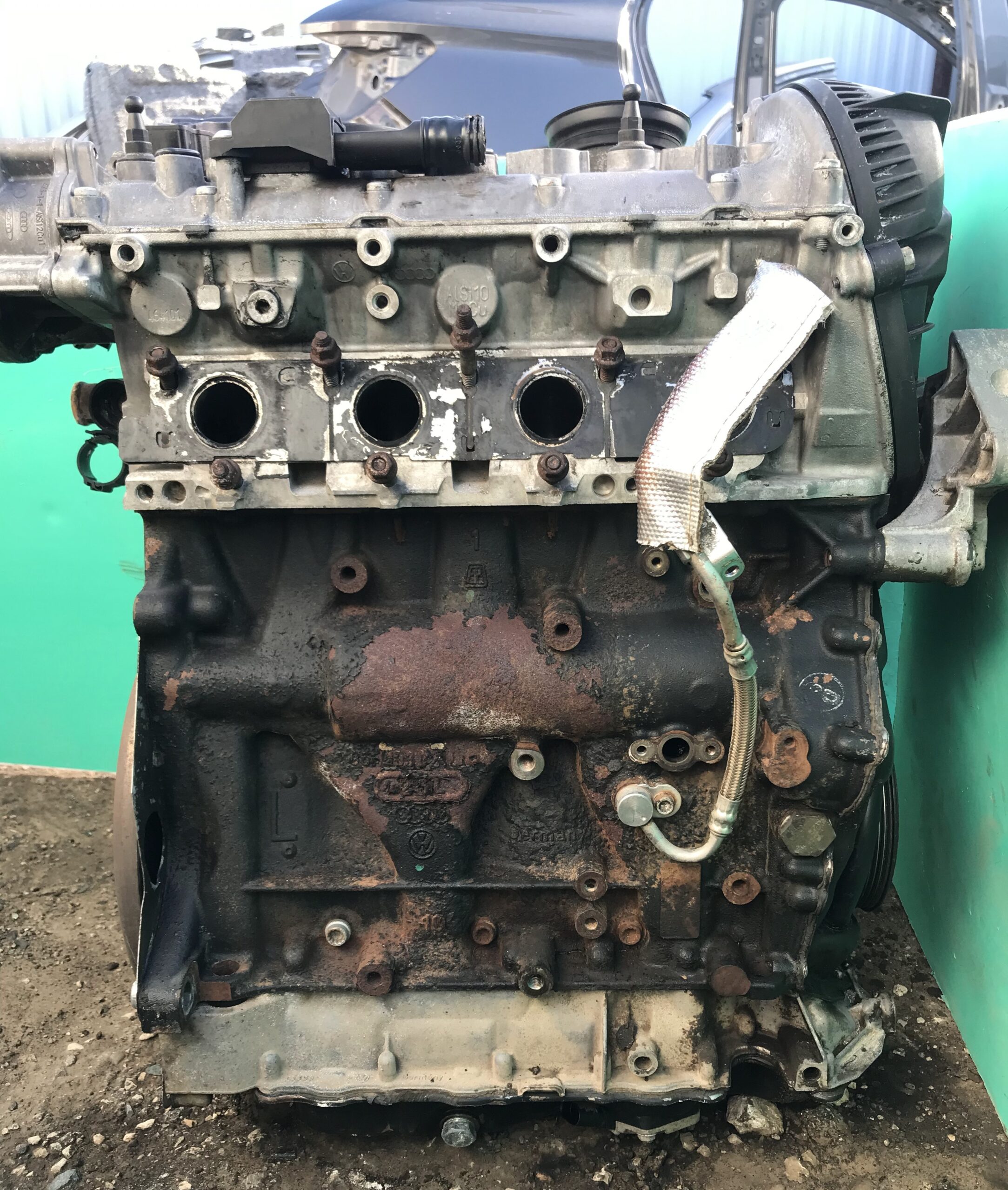Двигатель в сборе без навесного vw tiguan i 2007 2011 17102059 (10)
