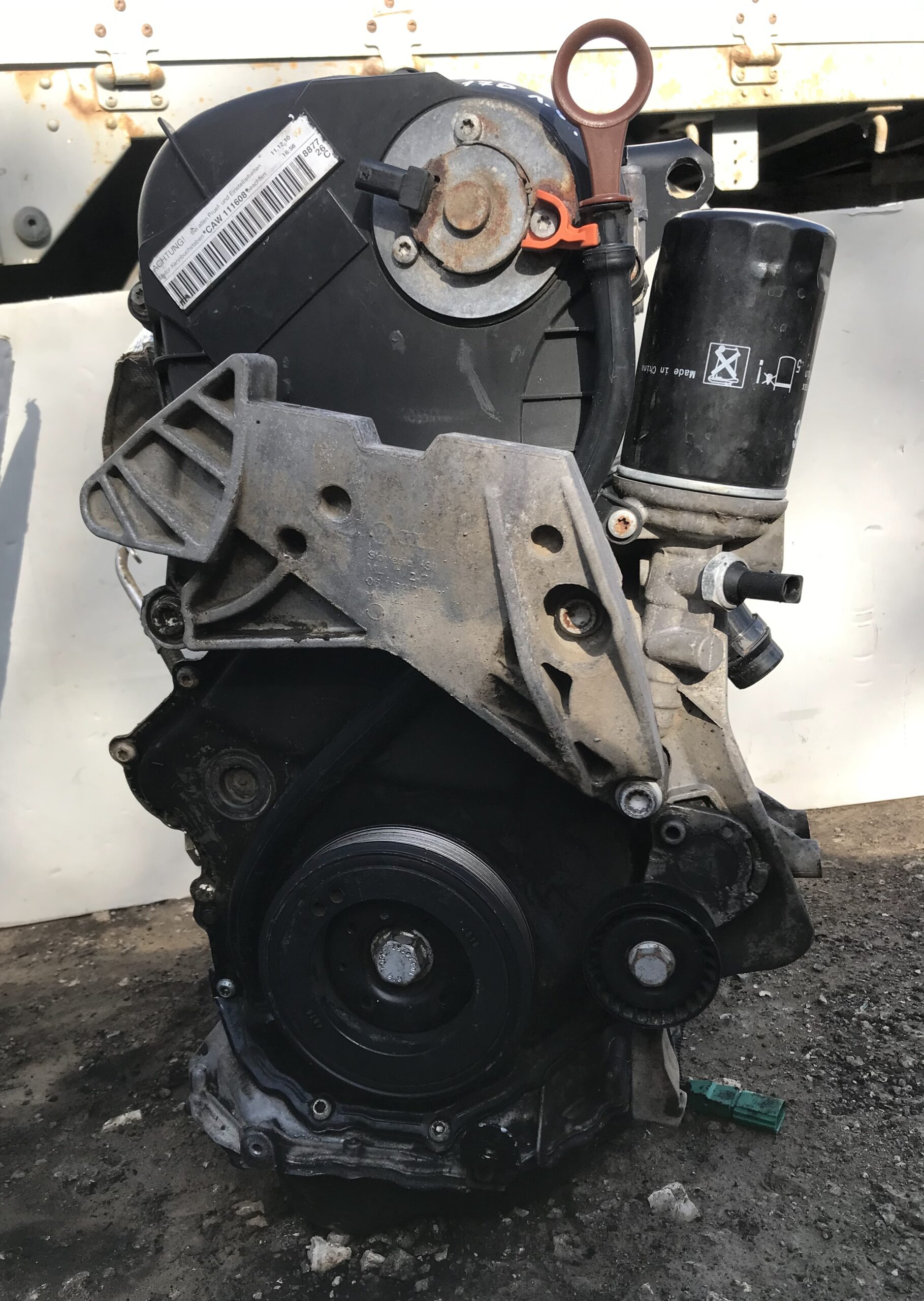 Двигатель в сборе без навесного vw tiguan i 2007 2011 17102059 (3)