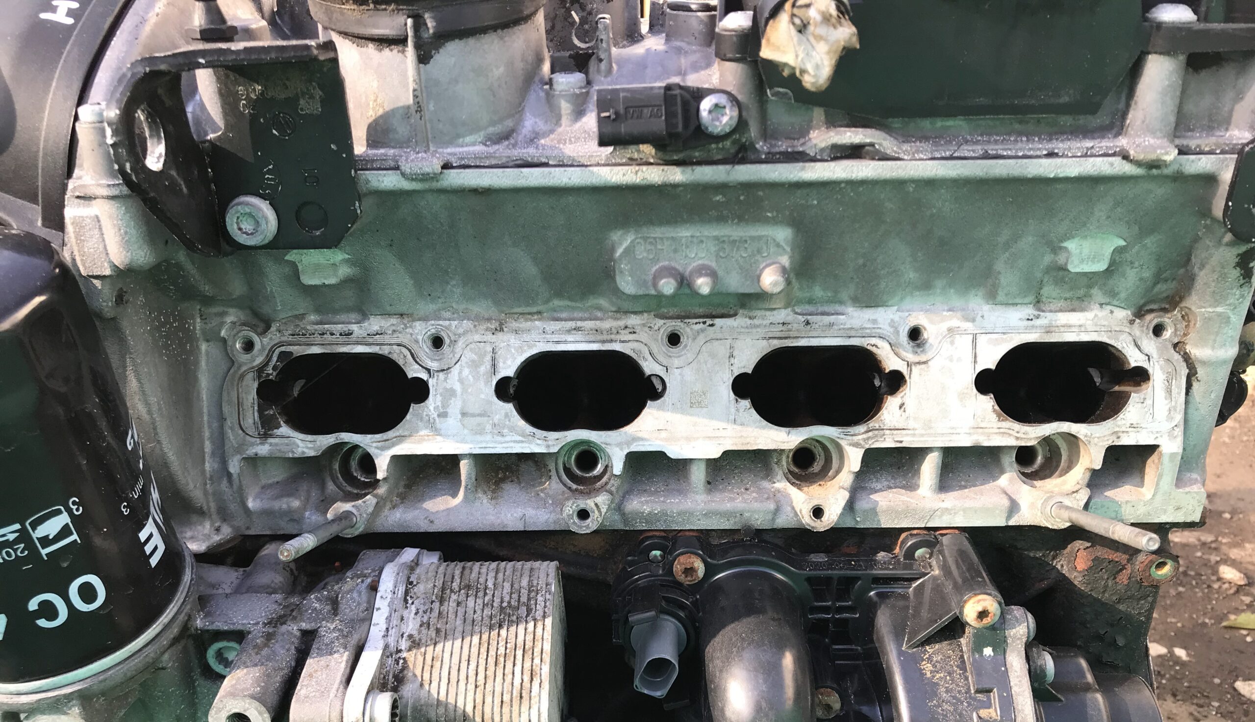 Двигатель в сборе без навесного vw tiguan i 2007 2011 17102059 (8)
