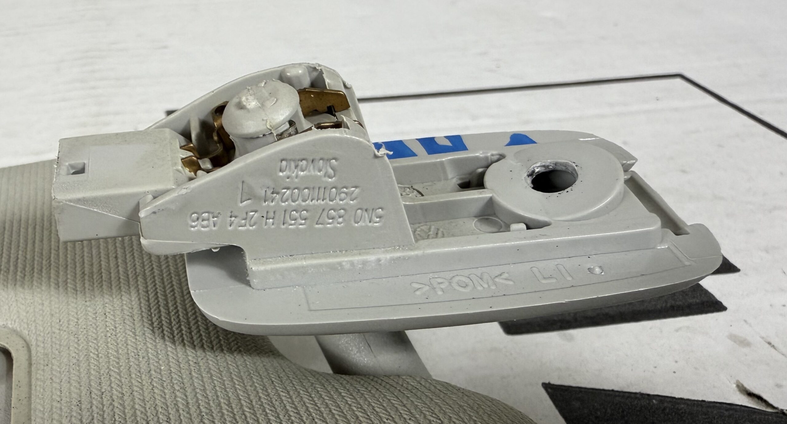 Козырек солнцезащитный левый vw tiguan i 2007 2011 17102098 (4)