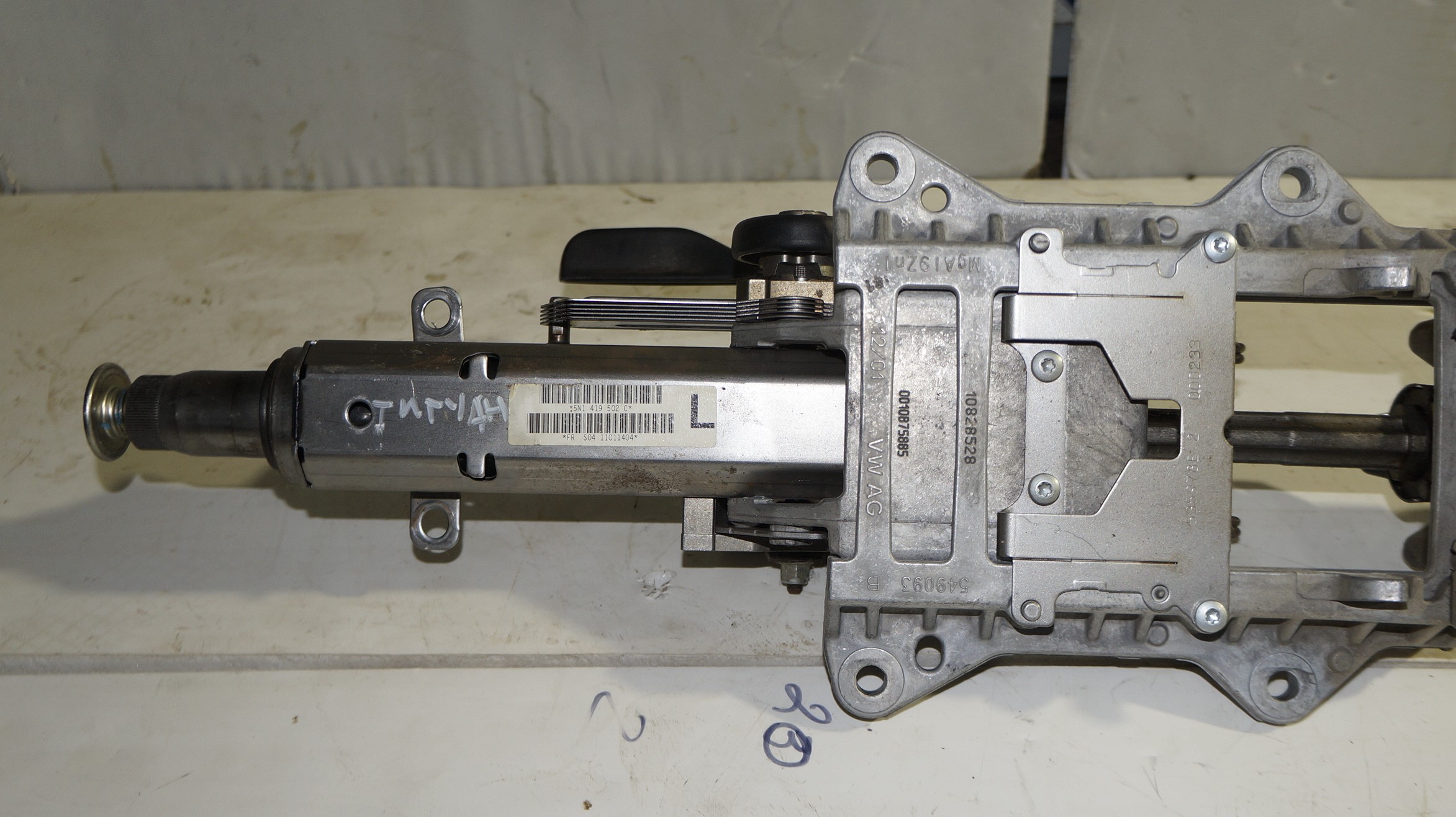 Колонка рулевая vw tiguan i 2007 2011 17102102 (4)