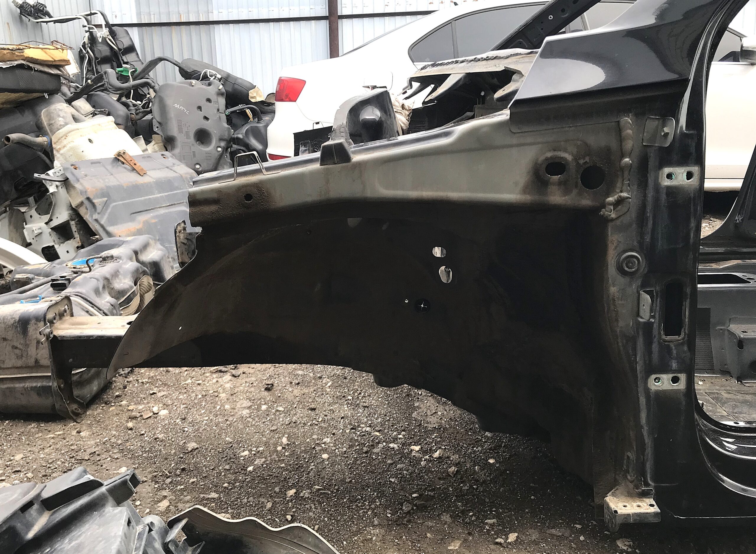 Лонжерон передний левый vw tiguan i 2007 2011 17102137