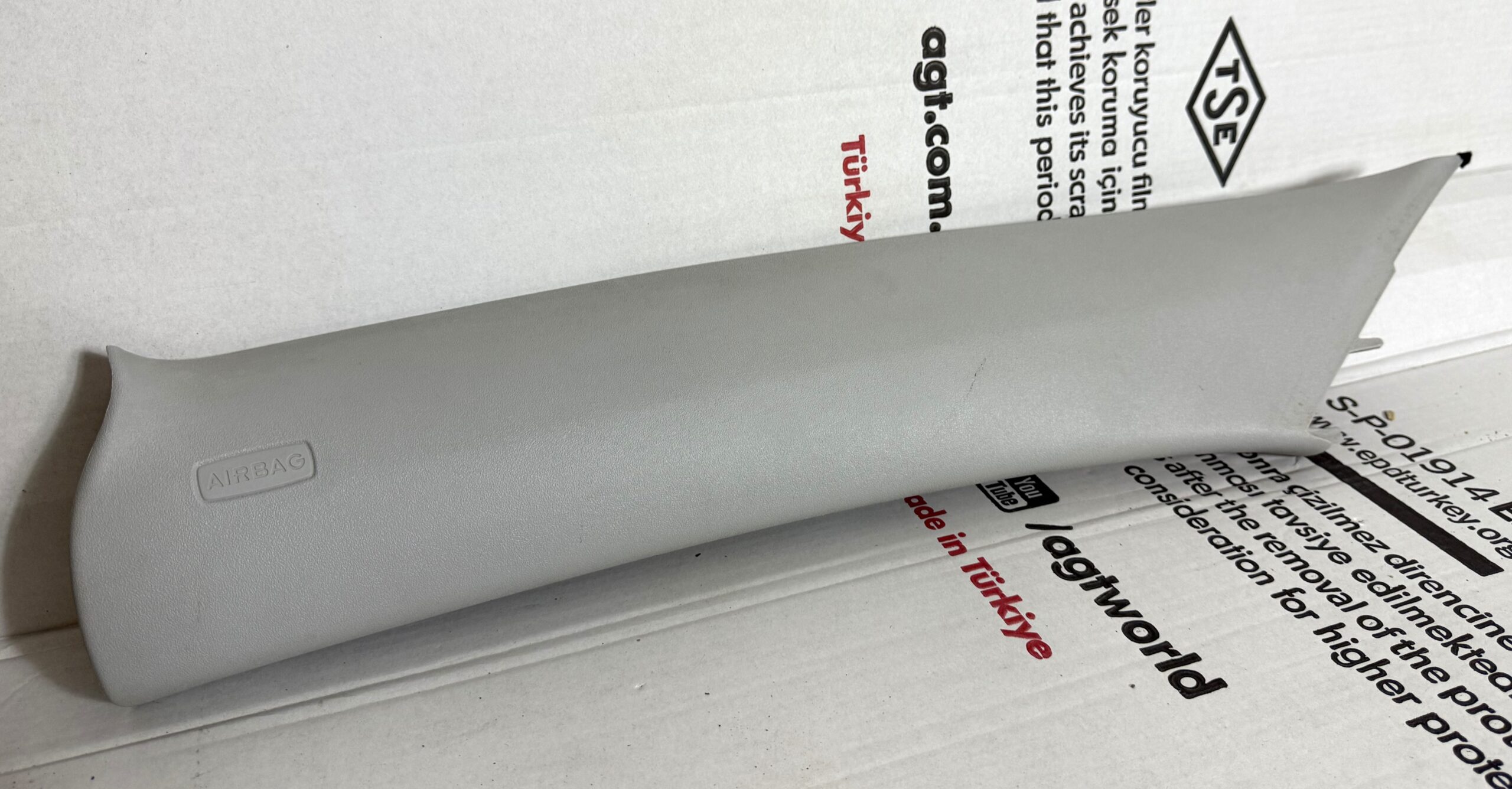 Накладка внутренняя передней стойки левая vw tiguan i 2007 2011 17102158 (1)