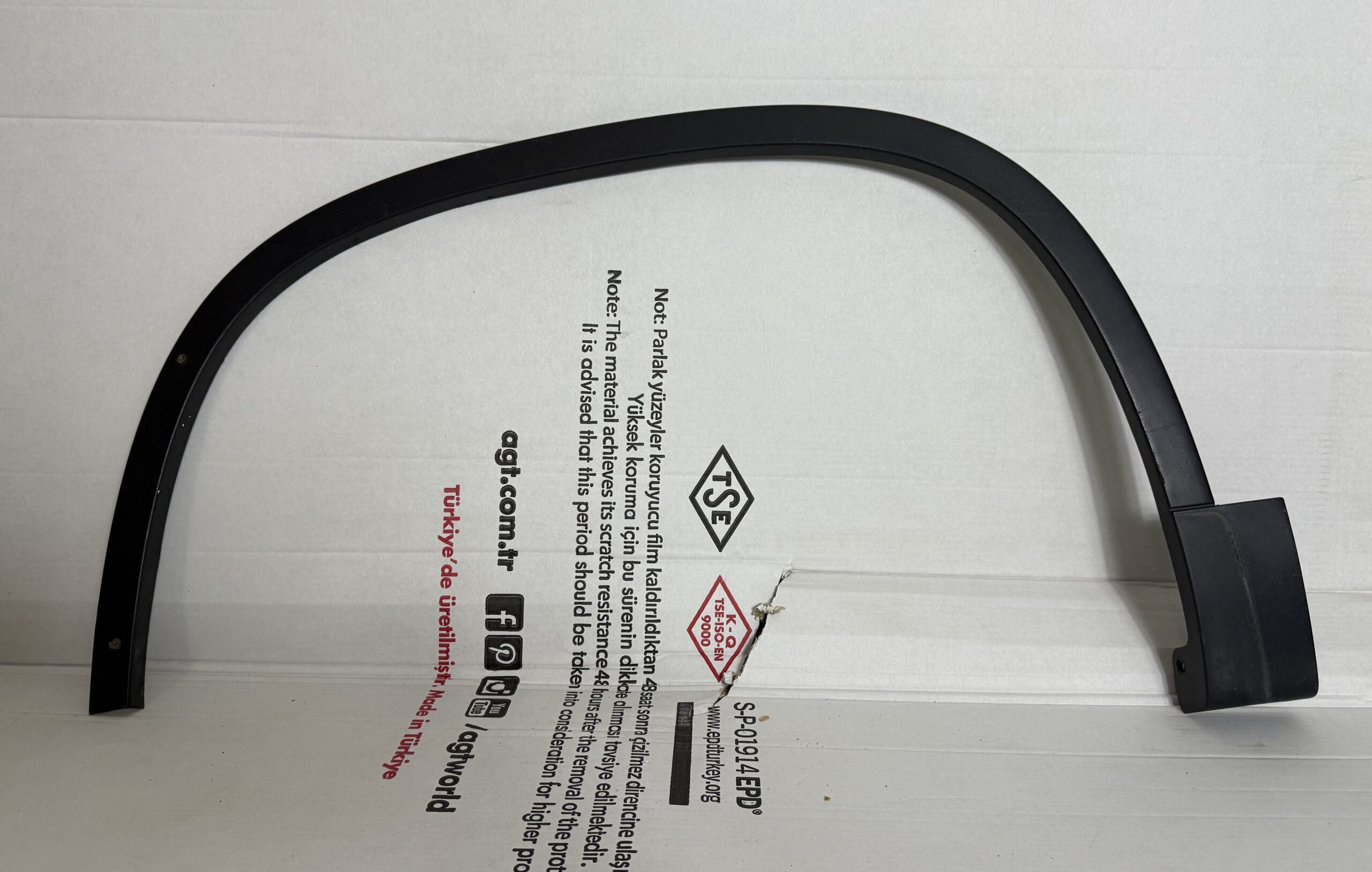 Накладка наружная арки крыла передняя левая vw tiguan i 2007 2011 17102184 (1)