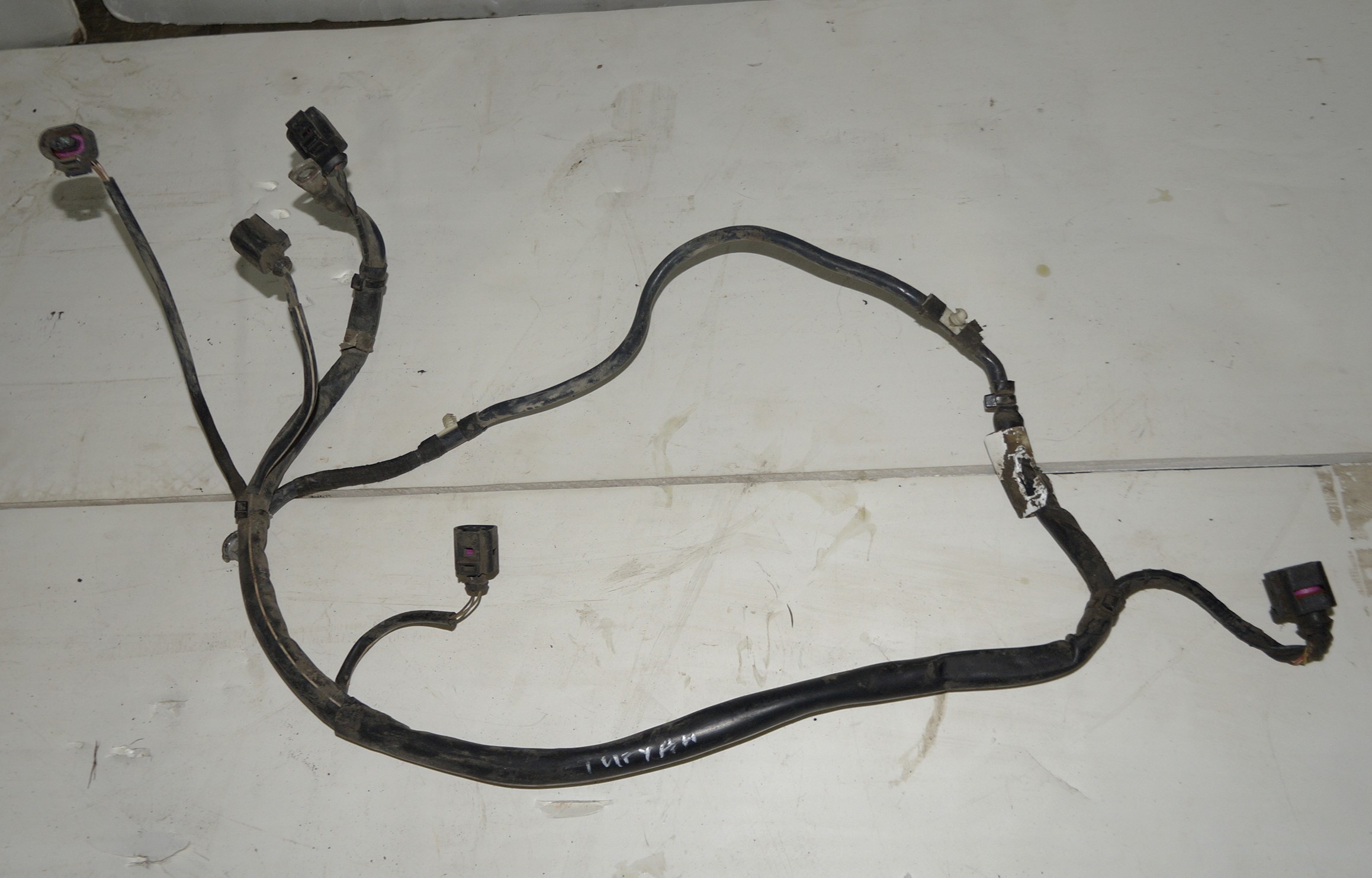 Проводка коса подкапотная vw tiguan i 2007 2011 17102249 (1)