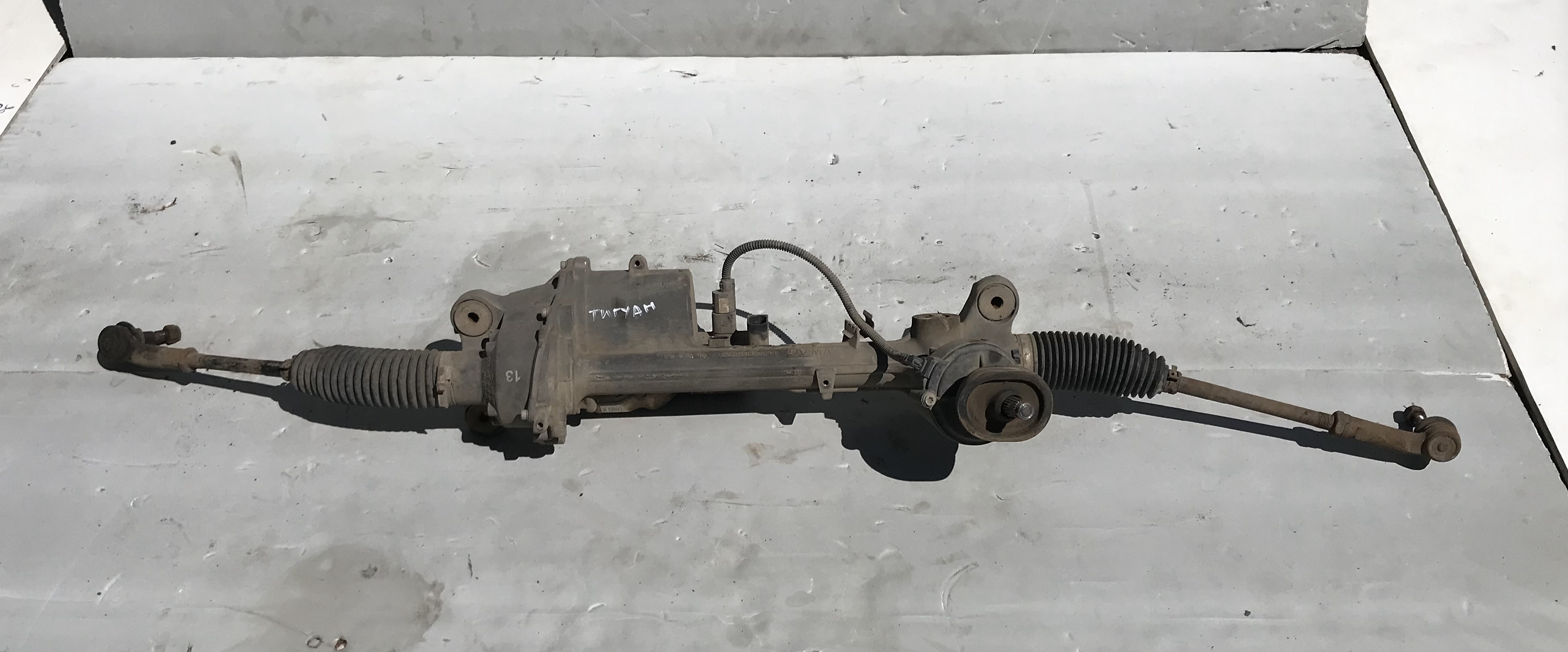 Рейка рулевая с серводвигателем в сборе vw tiguan i 2007 2011 17102255 (1)