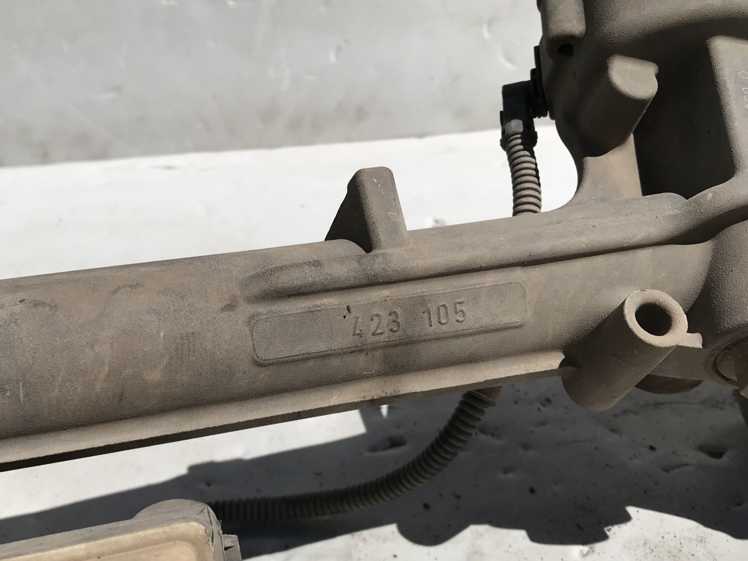 Рейка рулевая с серводвигателем в сборе vw tiguan i 2007 2011 17102255 (11)