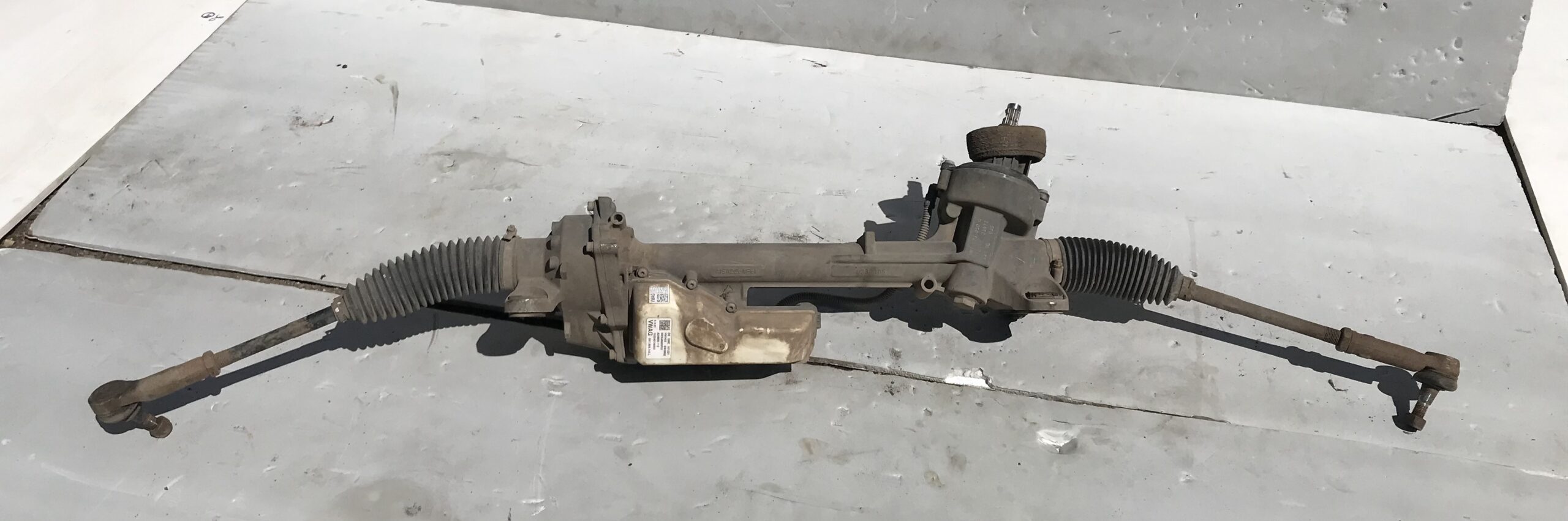 Рейка рулевая с серводвигателем в сборе vw tiguan i 2007 2011 17102255 (9)