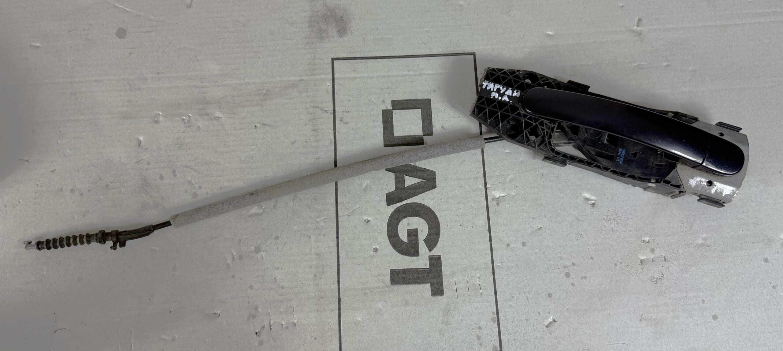 Ручка двери наружная передняя левая vw tiguan i 2007 2011 17102261 (1)