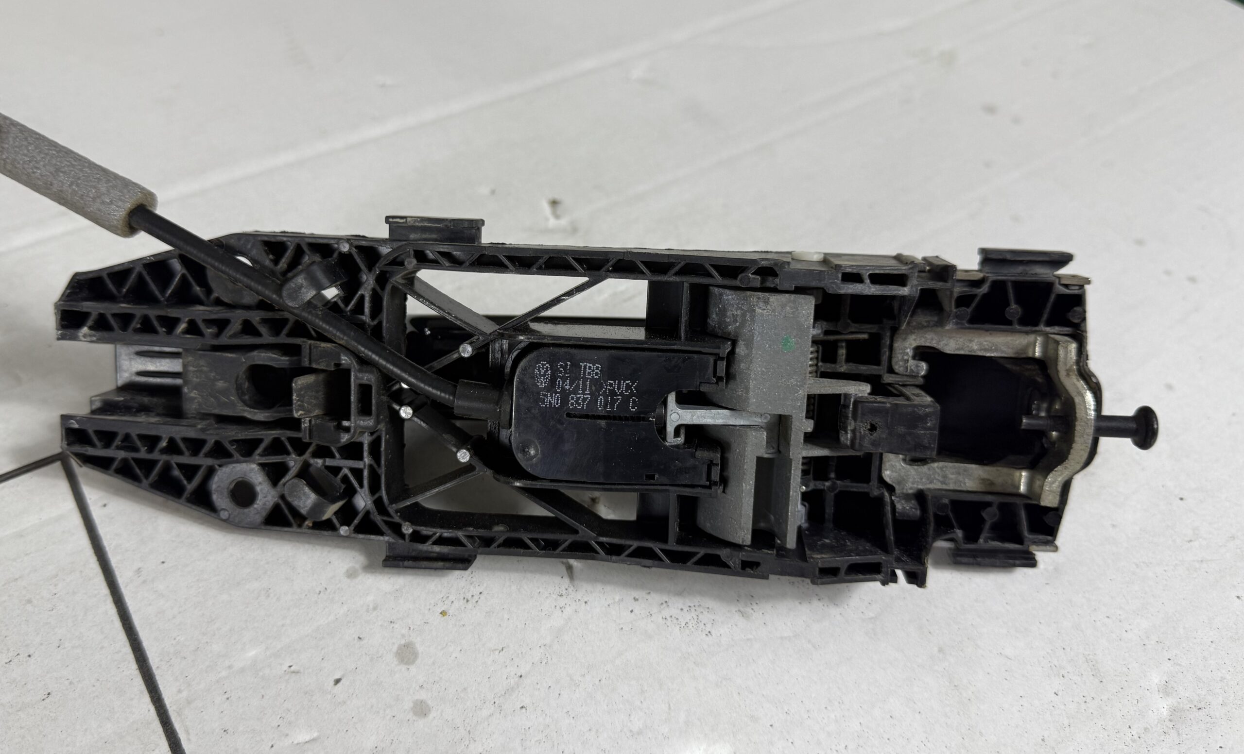 Ручка двери наружная передняя левая vw tiguan i 2007 2011 17102261 (5)