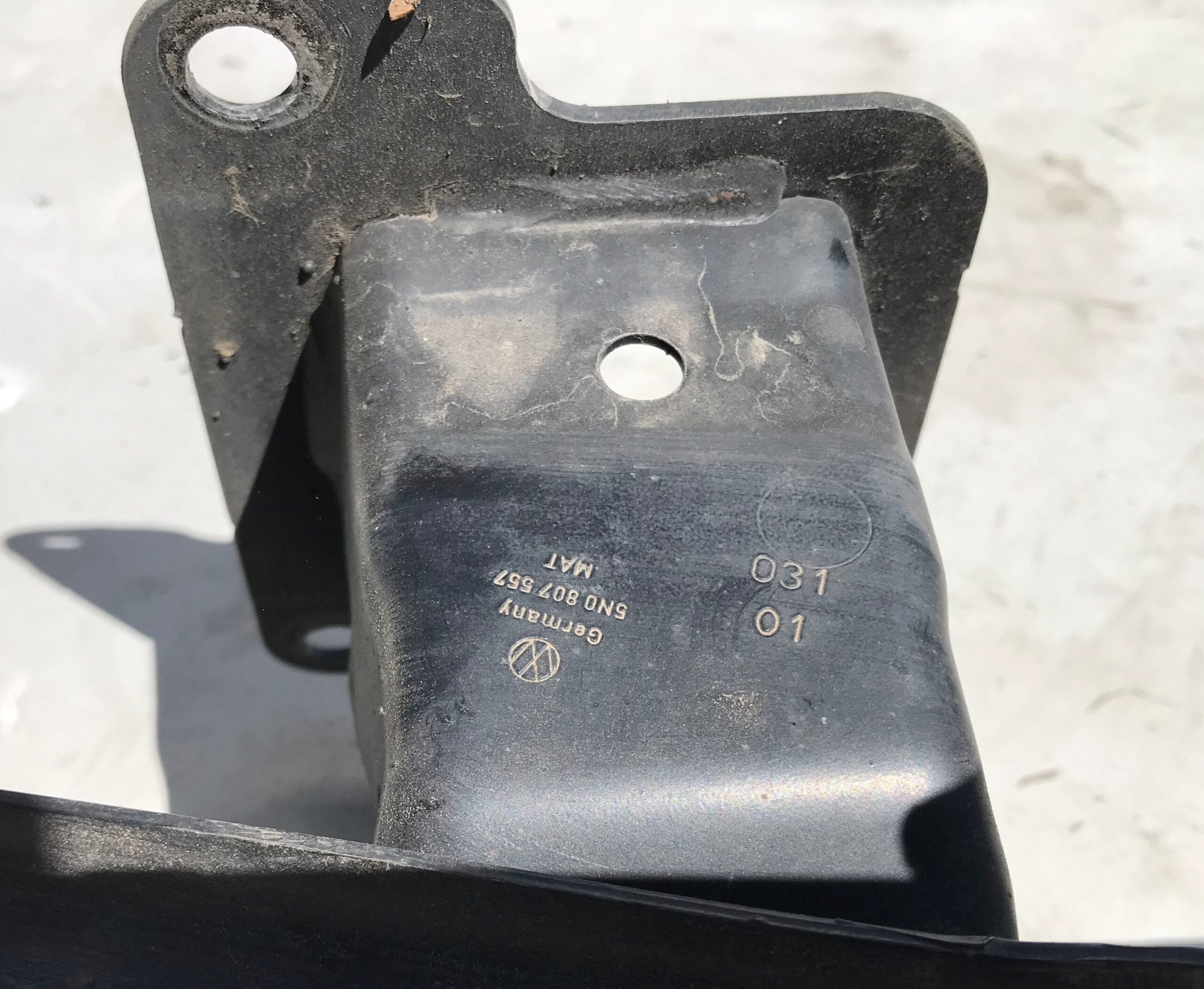 Усилитель заднего бампера vw tiguan i 2007 2011 17102311 (4)