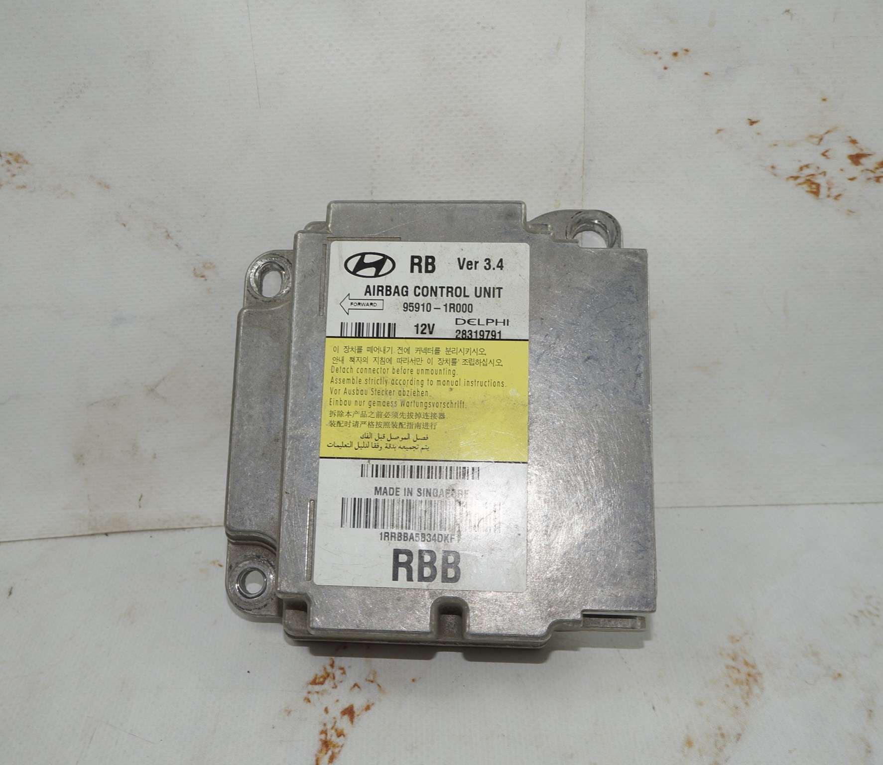 17704034 блок управления подушками безопасности (эбу) hyundai solaris (1)