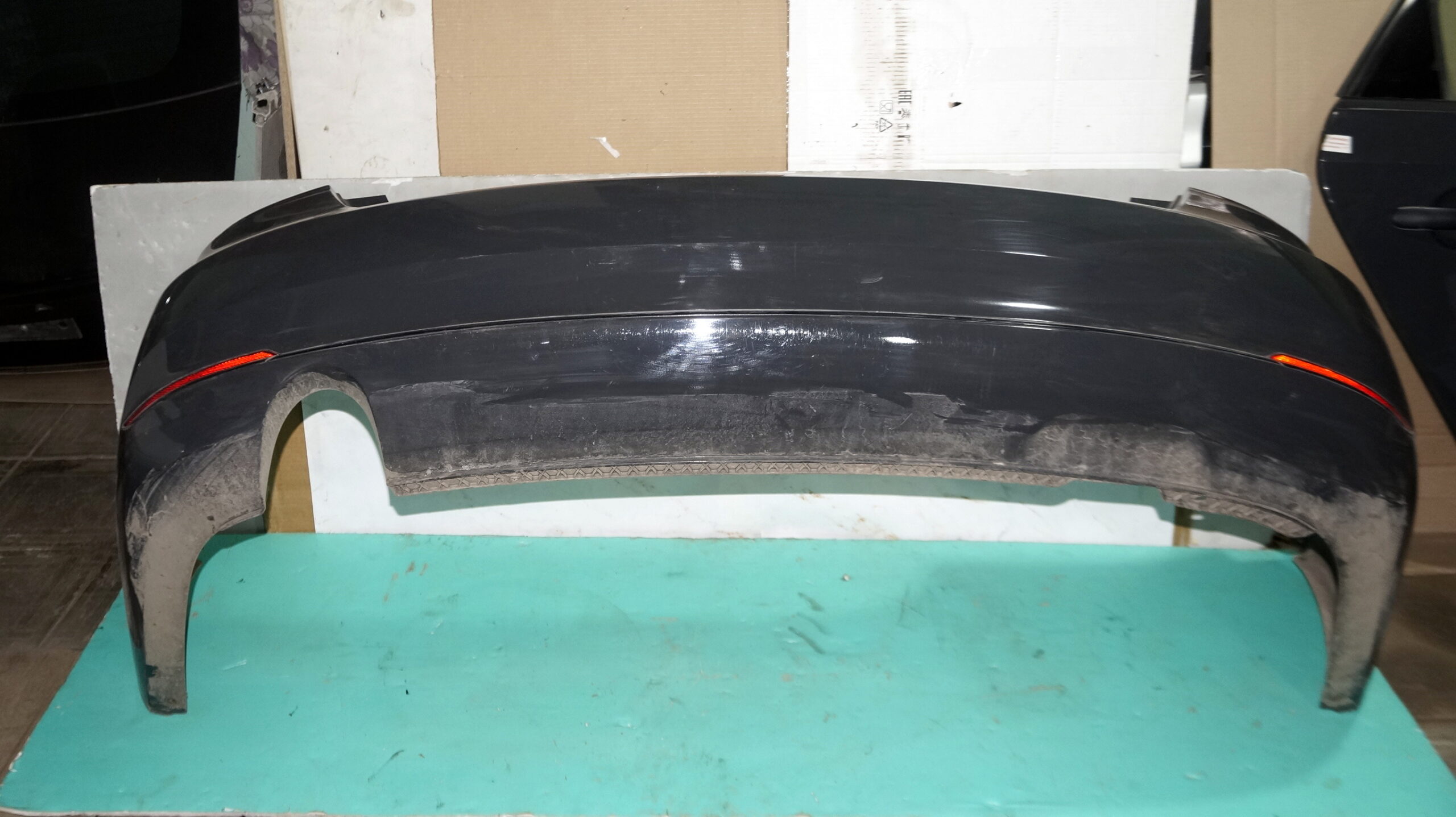 17815009 бампер задний в сборе как на фото оригинал vw polo 2016 (1)