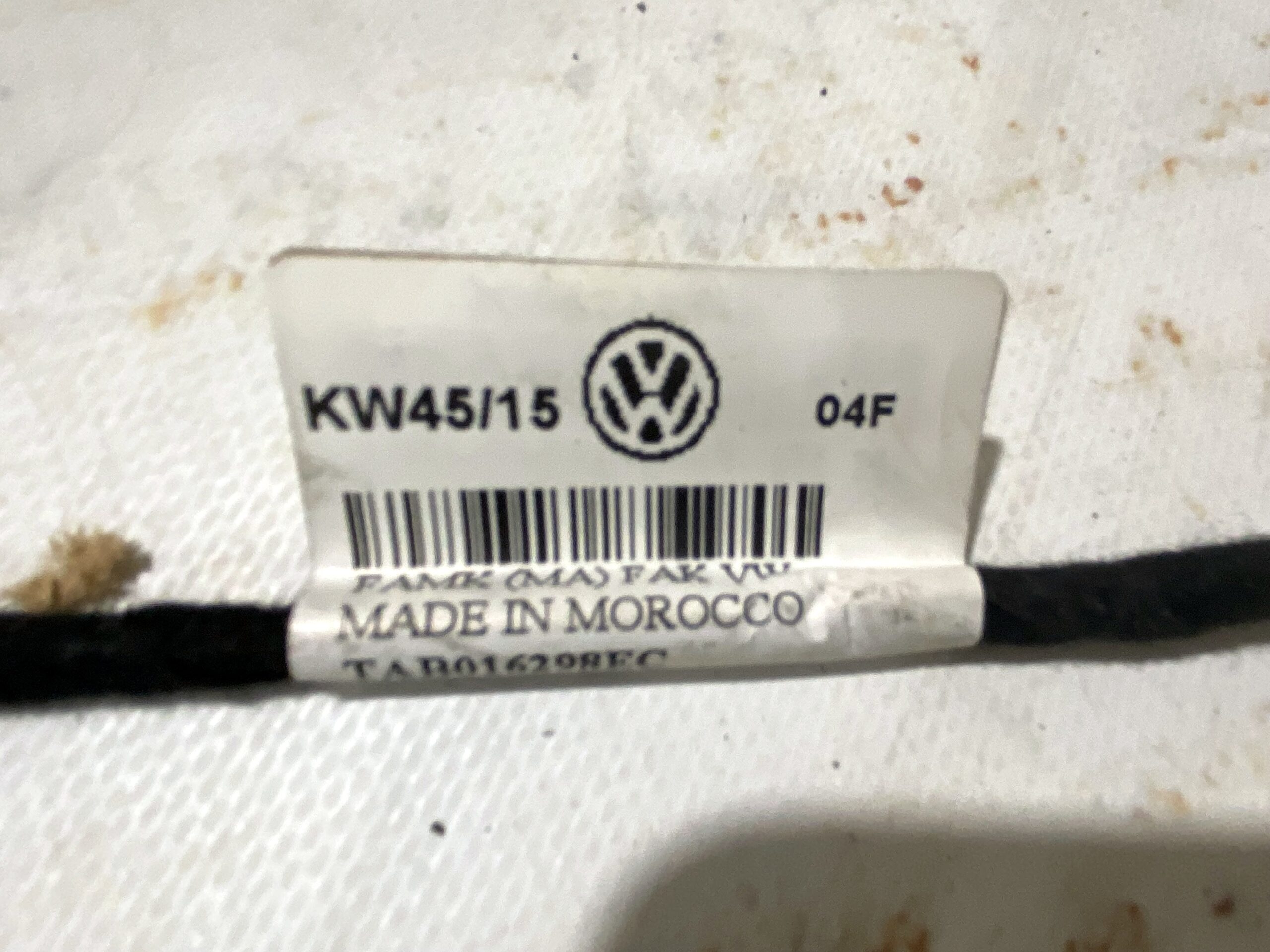 17901221 проводка коса двери задней правой vw passat b8 2016 (4)