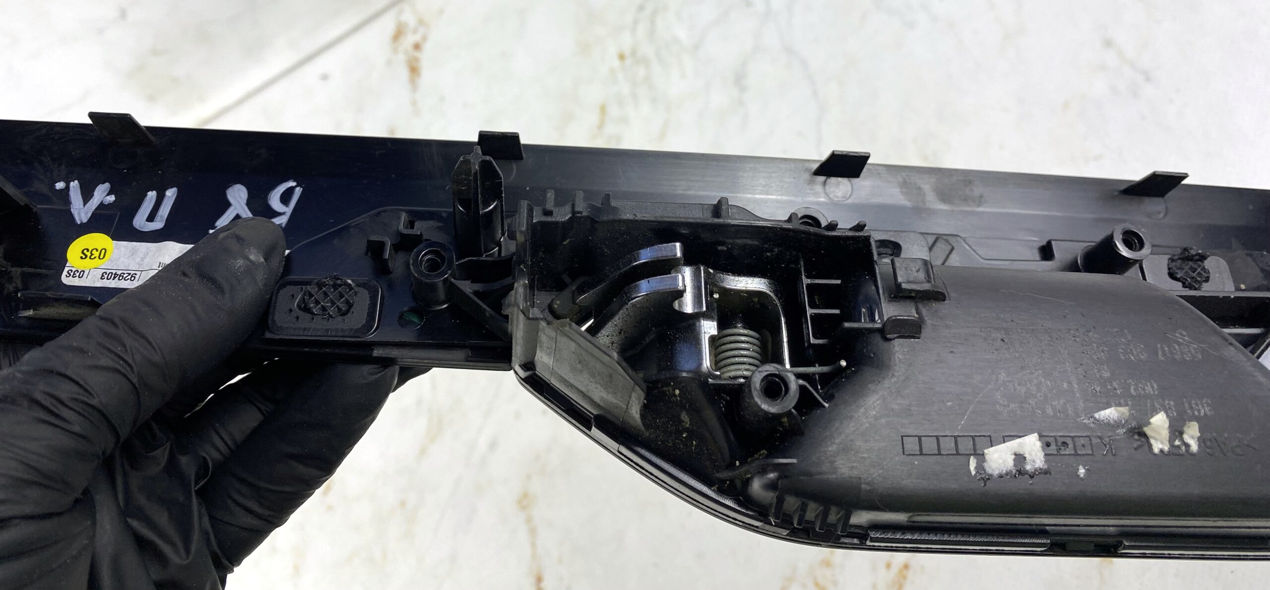 17901239 ручка двери внутренняя передняя левая vw passat b8 2016 (23)