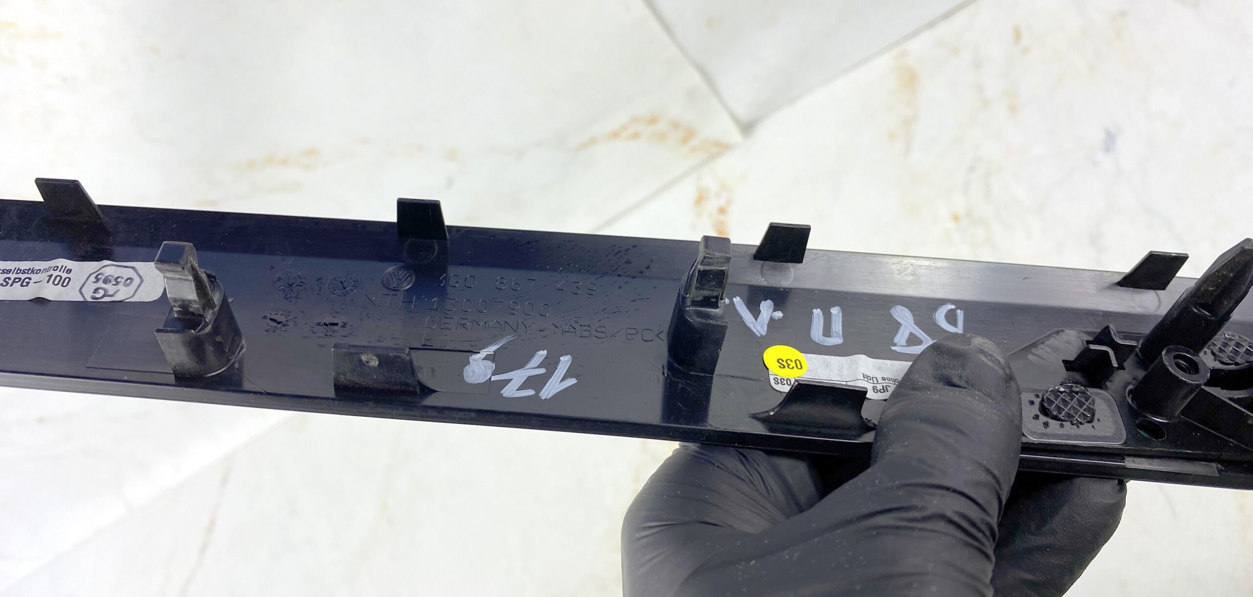 17901239 ручка двери внутренняя передняя левая vw passat b8 2016 (24)