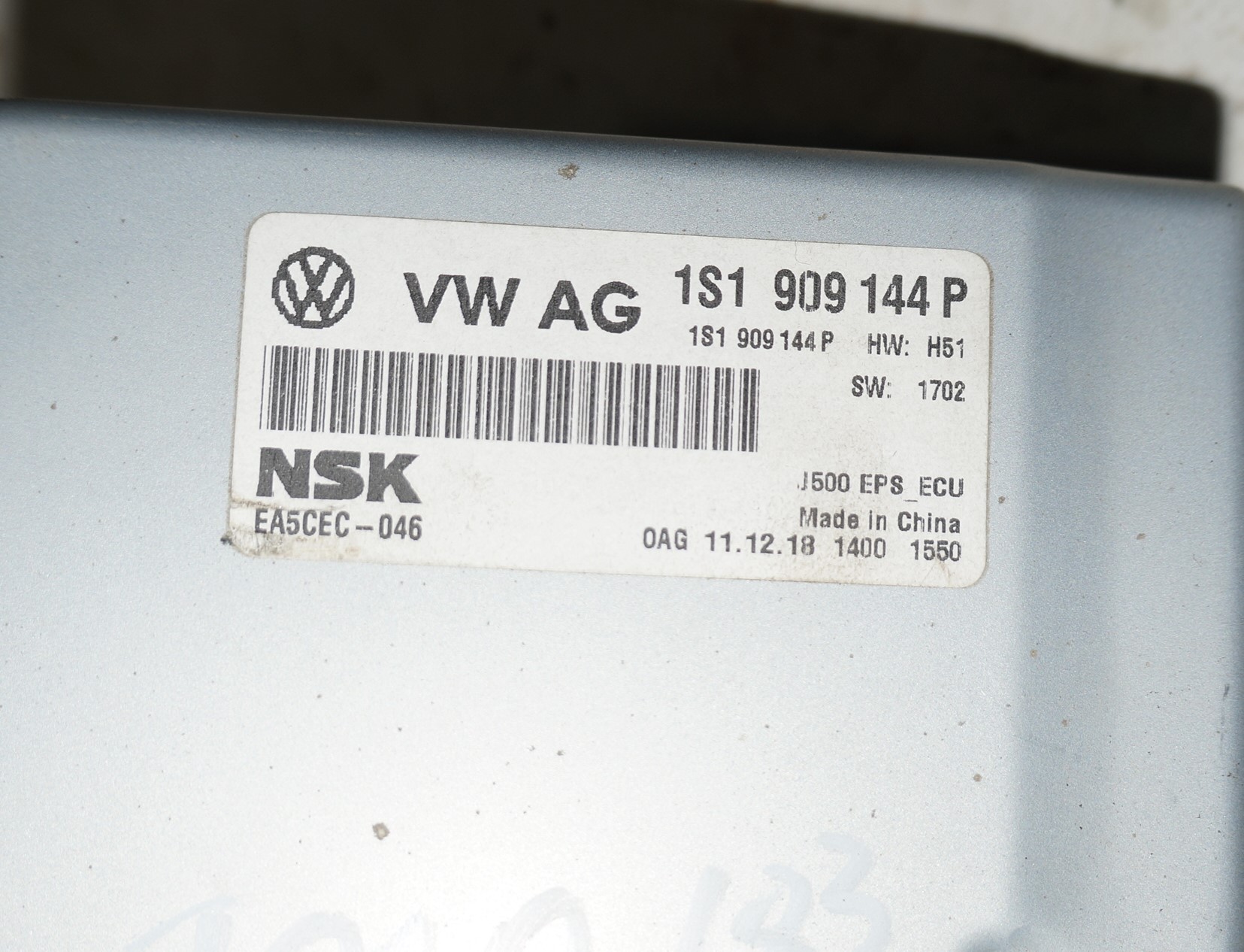 Колонка рулевая с серводвигателем в сборе vw polo 18316042 (5)