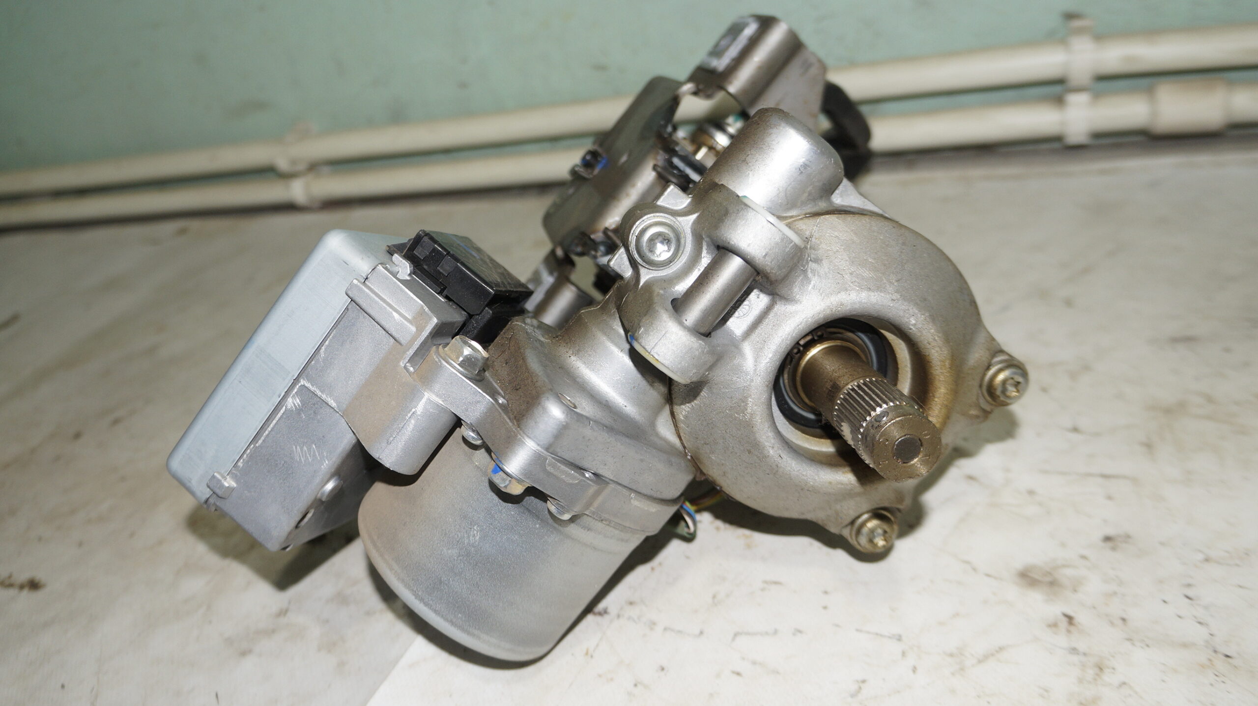 Колонка рулевая с серводвигателем в сборе vw polo 18316042 (6)