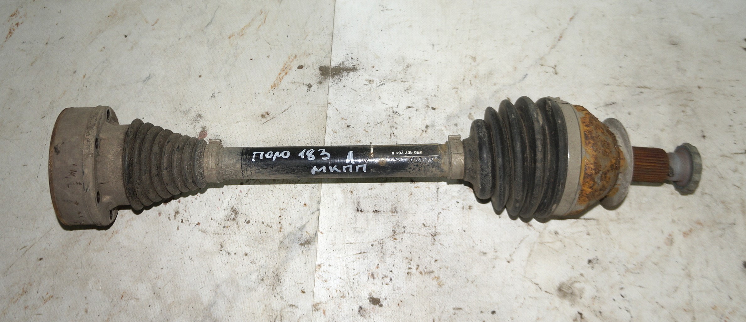 Привод передний левый vw polo 18316086 (1)