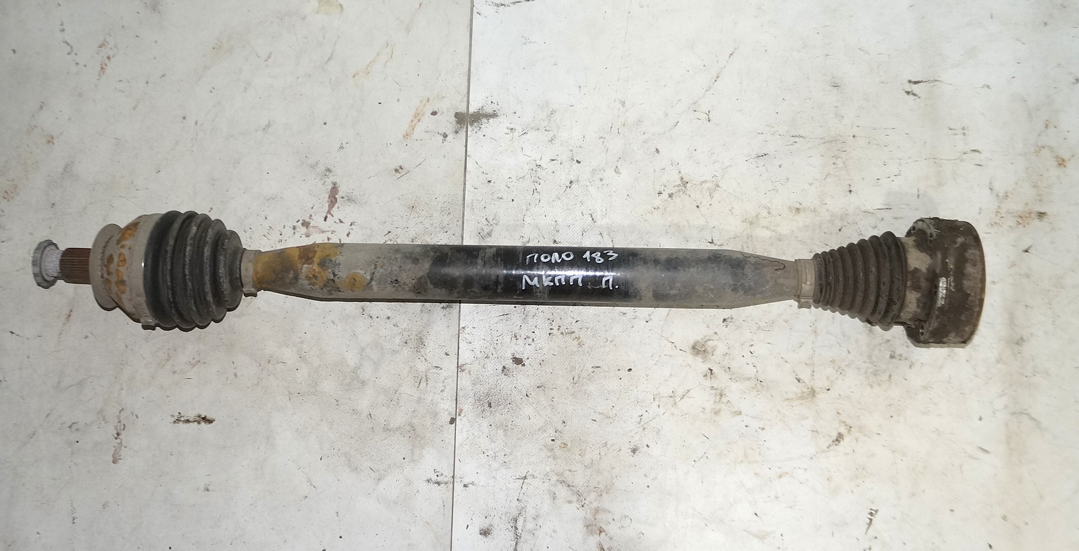 Привод передний правый vw polo 18316087 (1)