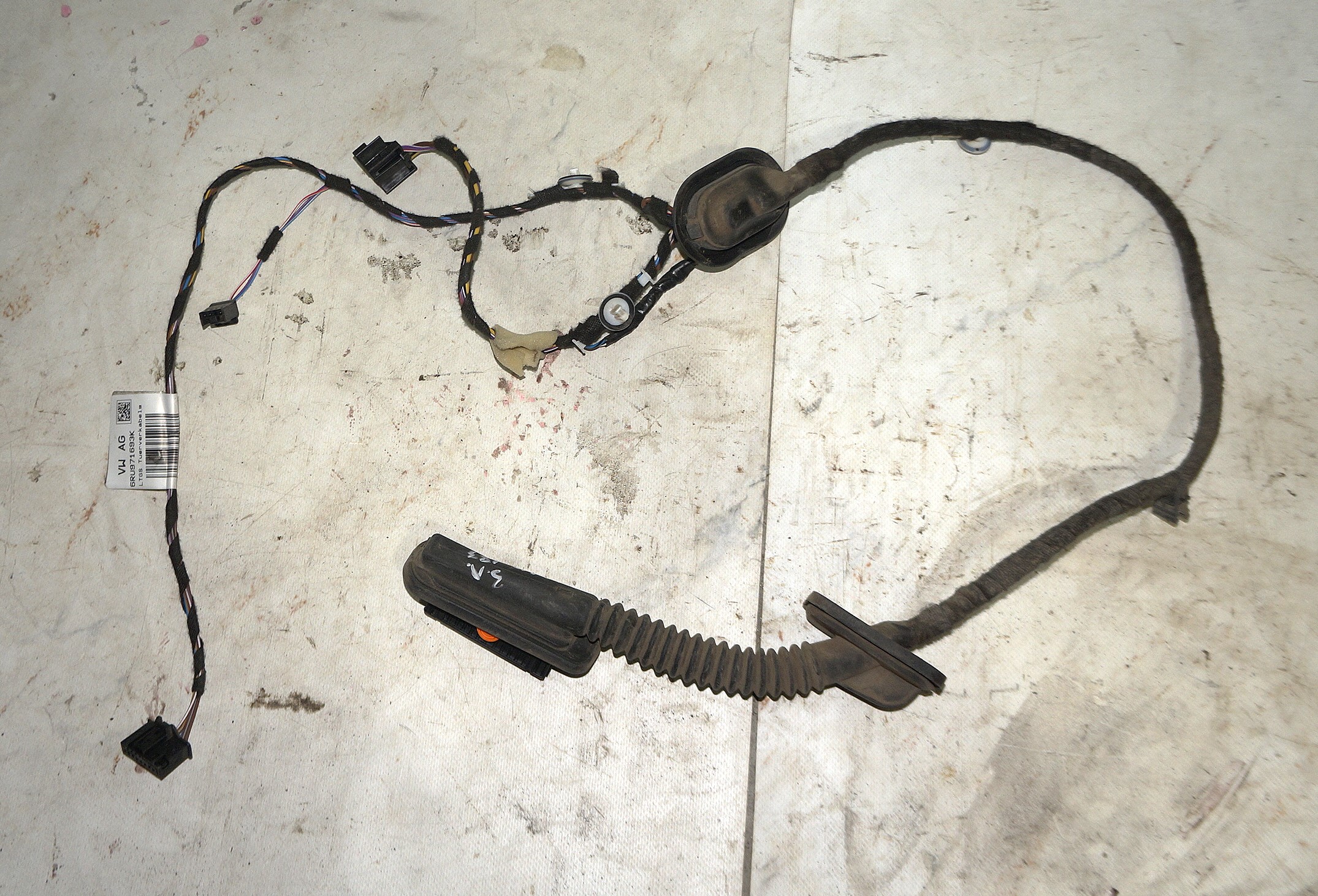 Проводка коса двери задней левой vw polo 18316089 (1)